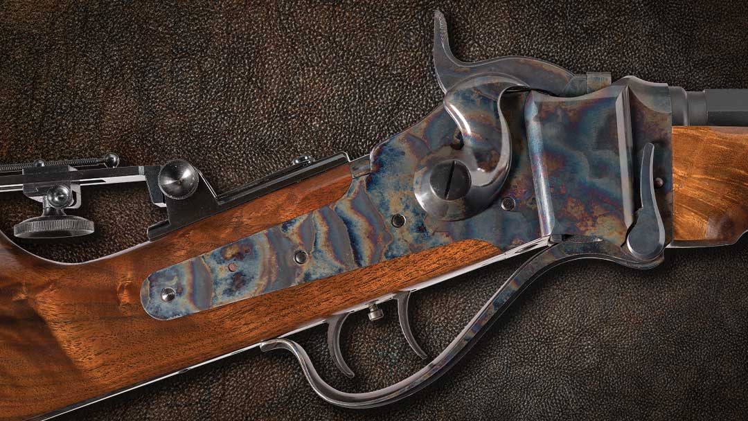A-Shiloh-Sharps-Model-1874-single-shot-falling-block-rifle-for-sale