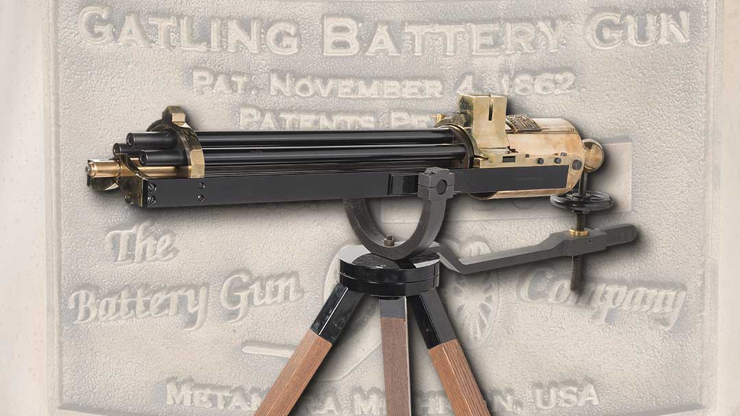 Modern-Battery-Gun-Co-Gatling-Gun-with-Tripod-and-Original-Gatling-Gun-Manual