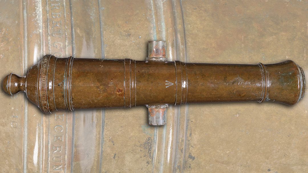 Revolutionary-War-Era-1775-Dated-Verbruggen-3-Pounder-Cannon