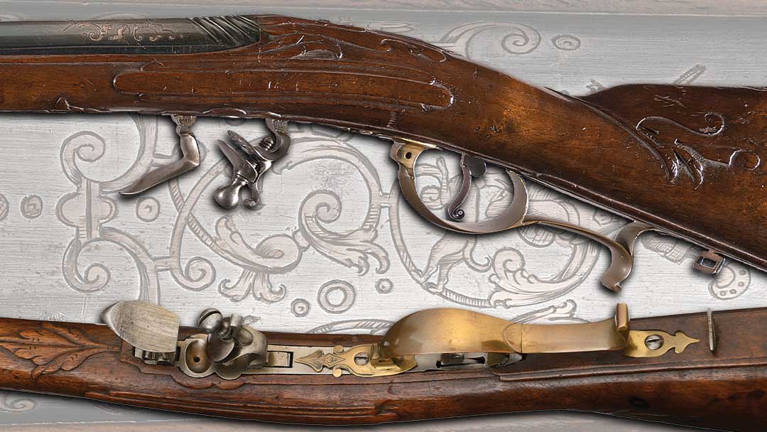 straight-rifled-long-barrel-sporting-gun-with-inverted-flintlock