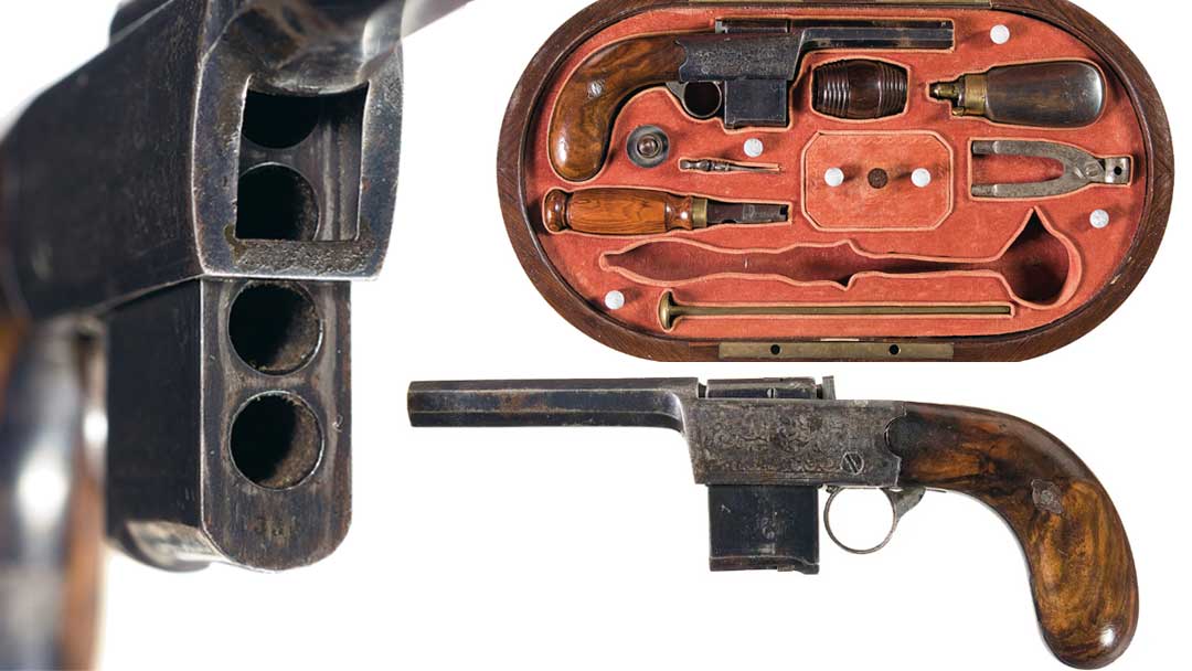 Belgium-Colleye-Patent-Harmonica-Pistol