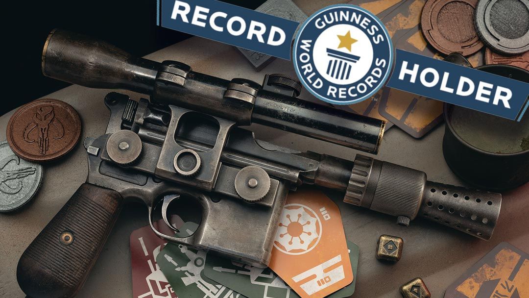 Han Solo Blaster Guinness World Record Most Expensive Movie Gun