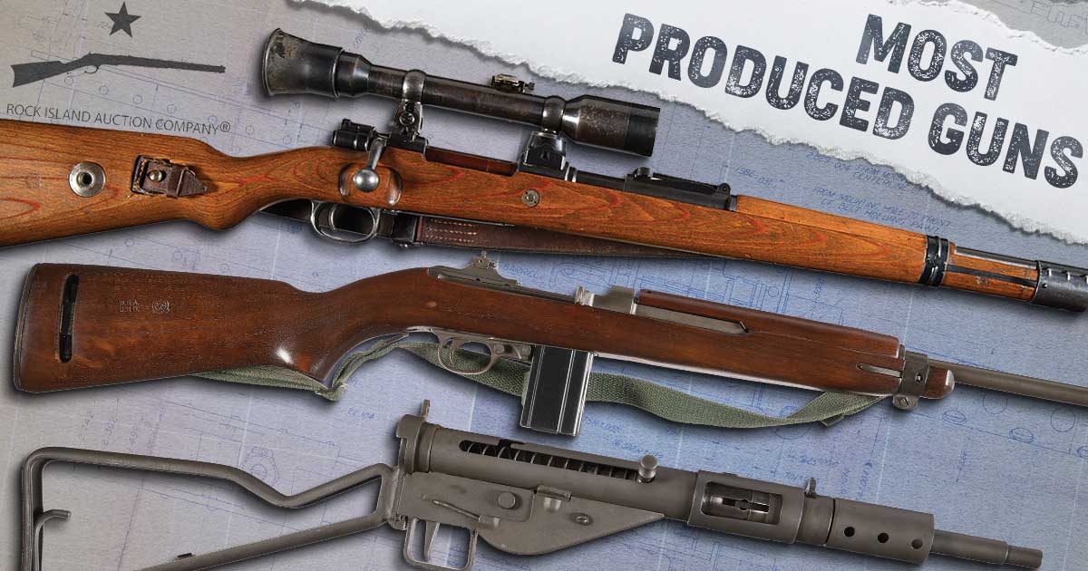 Most Produced Gun Models