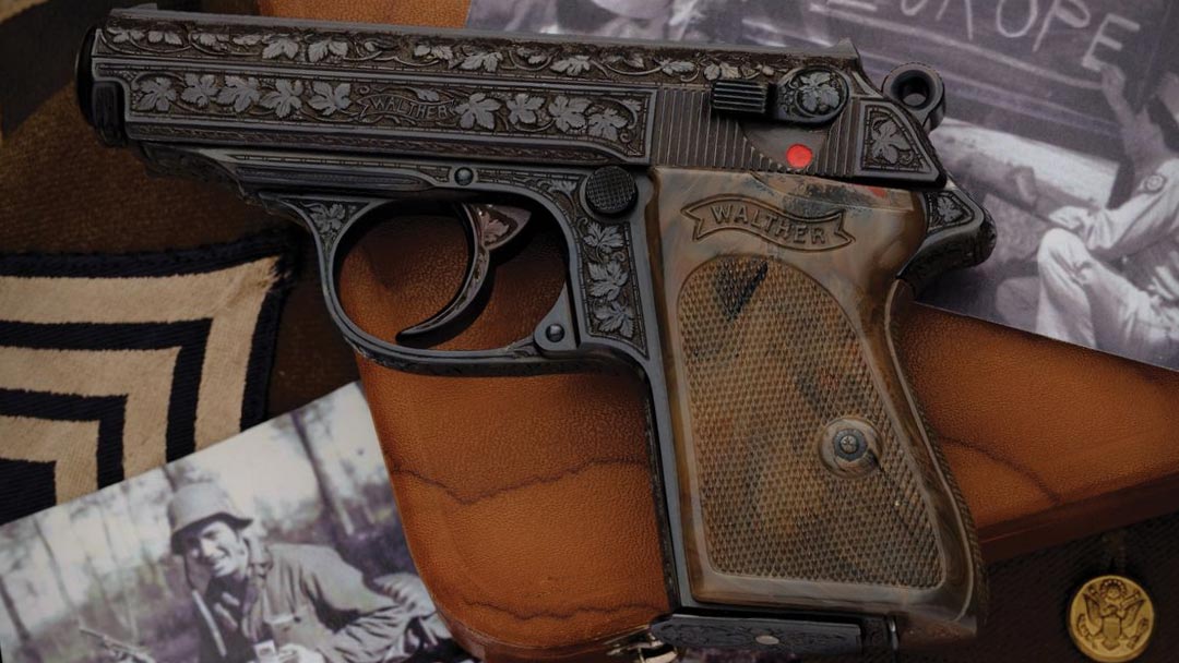 Walther-Factory-Engraved-Presentation-Cased-Model-PPK-Pistol
