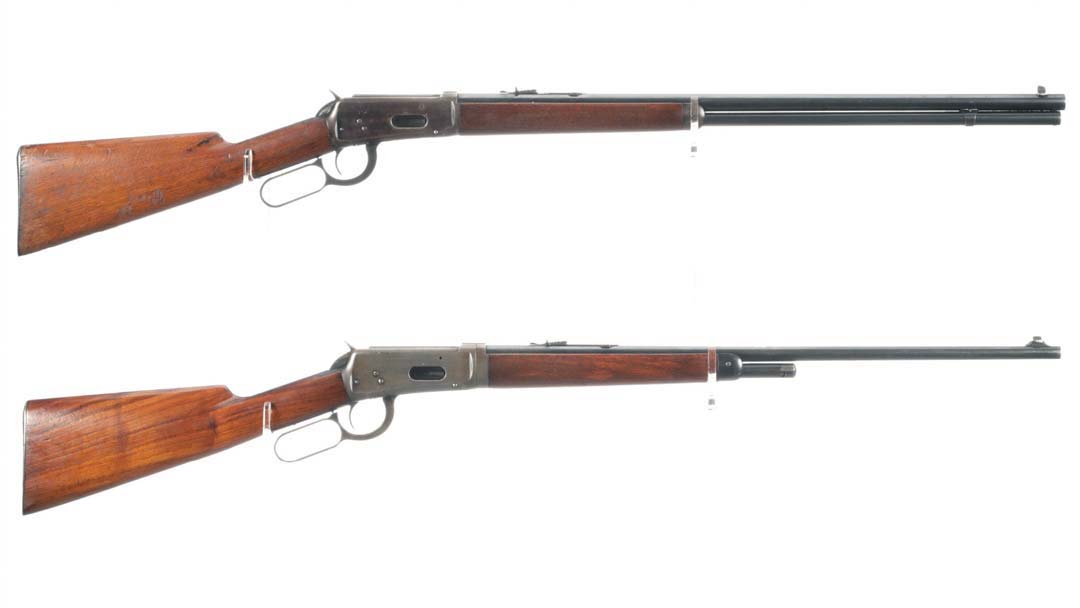 two-winchester-lever-action-rifles-Model-55-Model-94