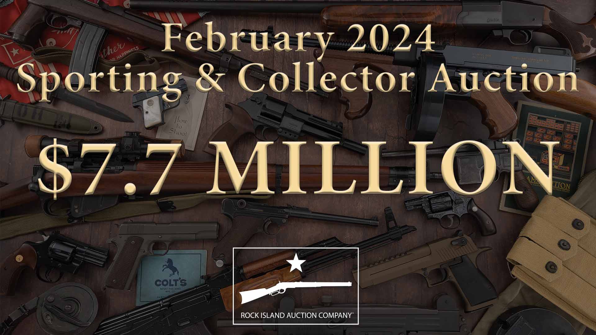 February Sporting & Collector Auction Realizes $7.7 Million