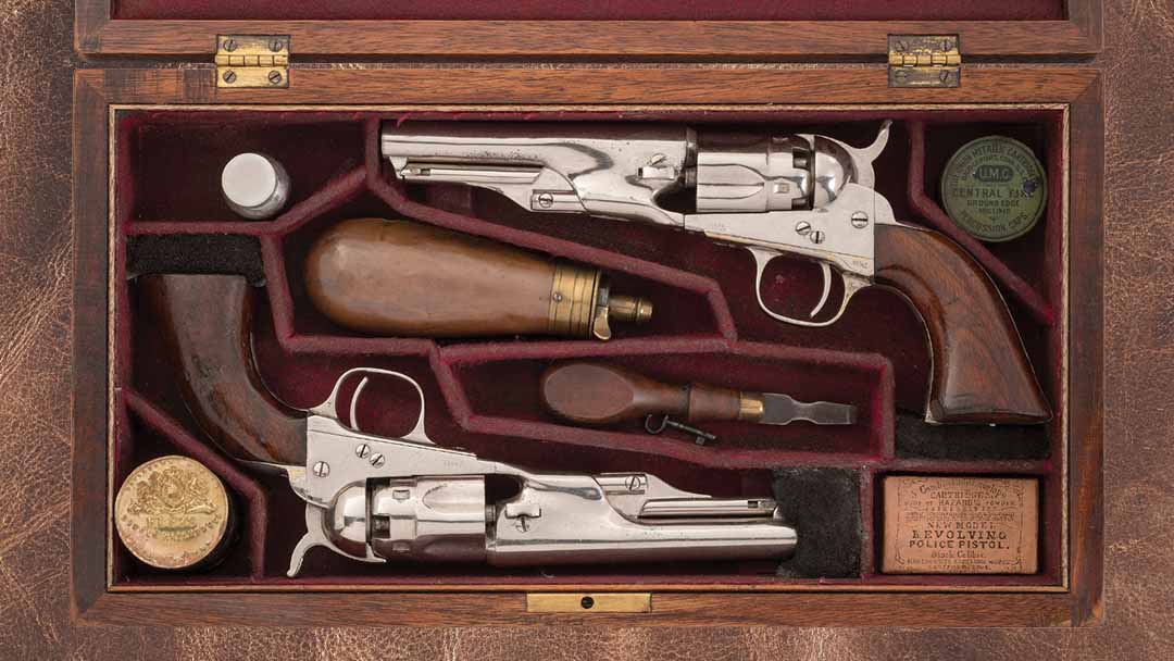 Colt-1862-Police-lot-2276-on-leather