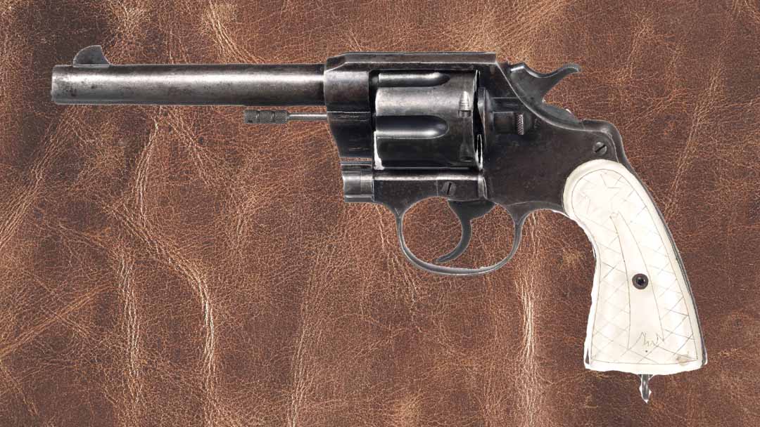 Colt-Model-1909-Lot-2477-on-leather