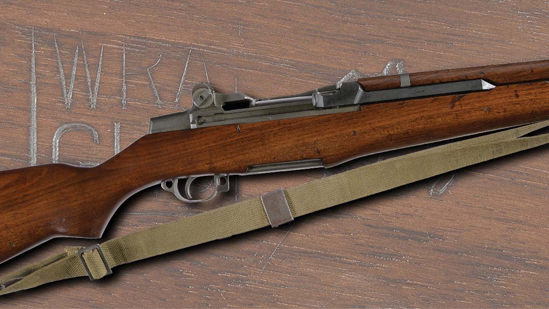 Exceptional-World-War-II-USWinchester-WIN-13-M1-Garand-Semi-Automatic-Rifle-with-Box