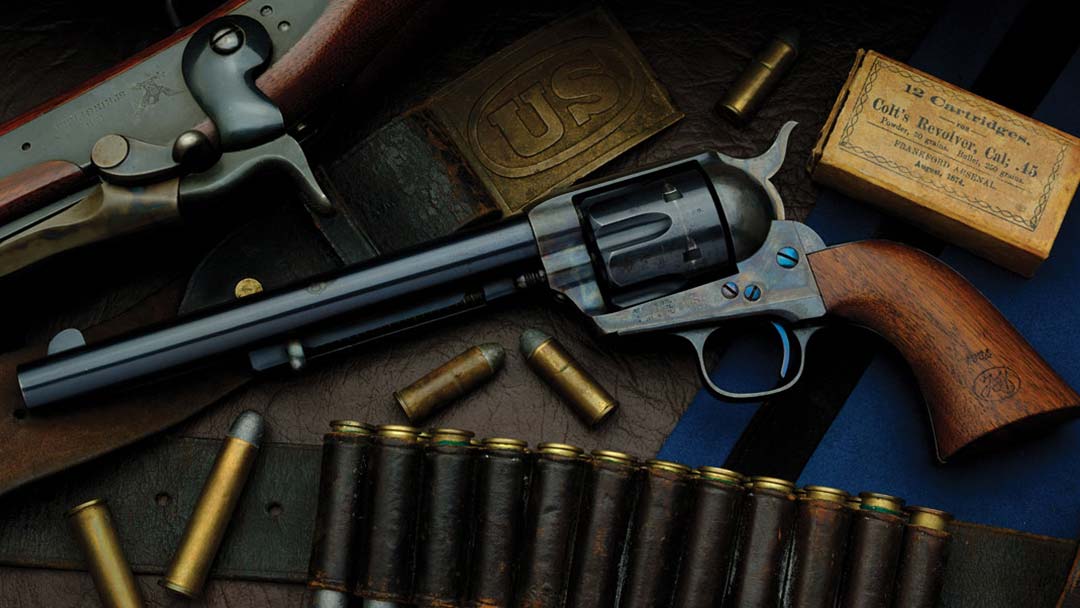 Outstanding-Documented-David-F.-Clark-Inspected-U.S.-Colt-Cavalry-Model-Single-Action-Army-Revolver-with-Factory-Letter-and-John-Kopec-Gold-Seal-Letter-1
