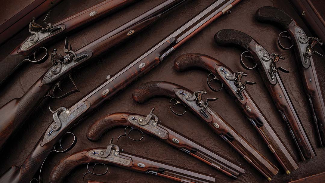 antique-flintlock-pistols