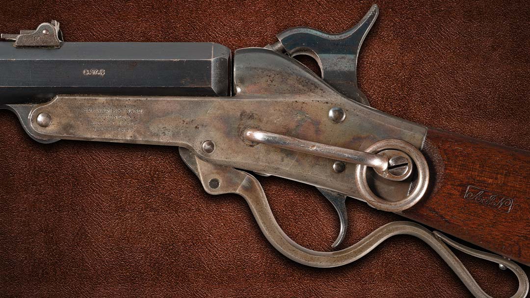 Civil-War-US-Massachusetts-Arms-Co-Second-Model-Maynard-Breech-Loading-Percussion-Saddle-Ring-Carbine