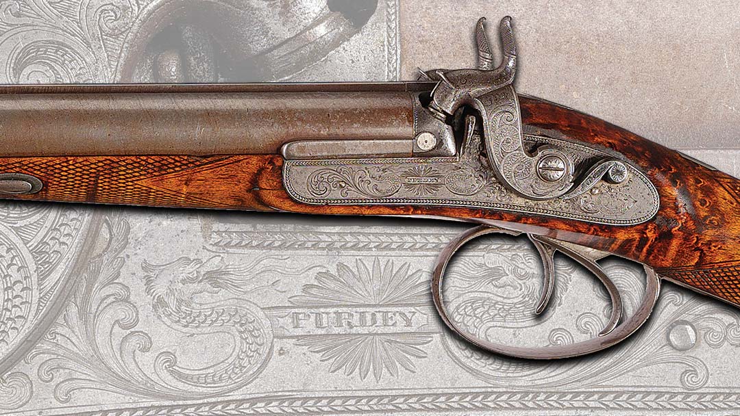 Early-Documented-Engraved-Purdey-Double-Barrel-Percussion-Shotgun-with-Purdey-Patent-Safety-Sears
