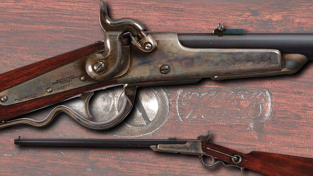Exceptional-Civil-War-US-Richardson-and-Overman-Gallager-Breech-Loading-Saddle-Ring-Carbine