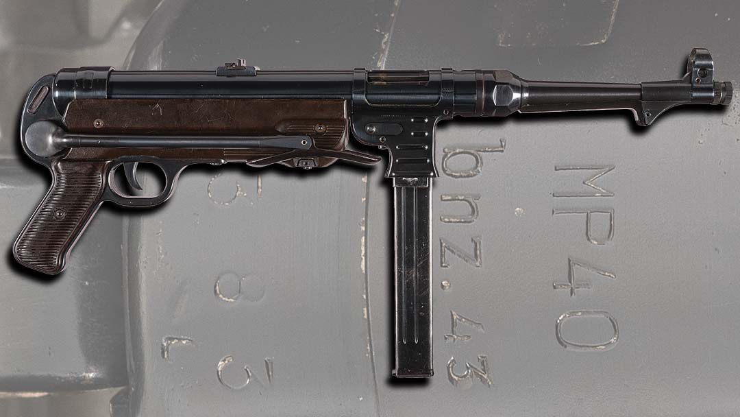 World-War-II-German-MP40-Submachine-Gun