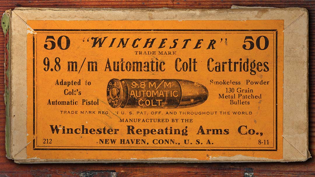 50-count-box-of-winchester-98-mm-automatic-colt-cartridges