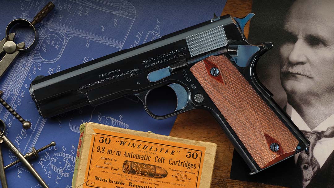 Colt-Model-1910-9-8-MM-Pistol-Serial-Number-4