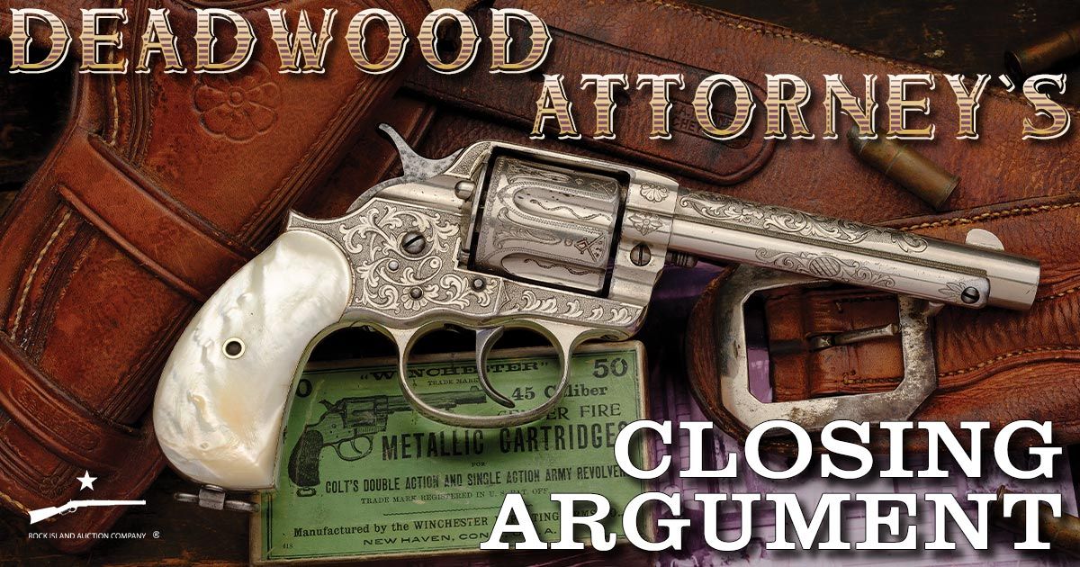 Deadwood Attorney's Gold Rush Colt 1878