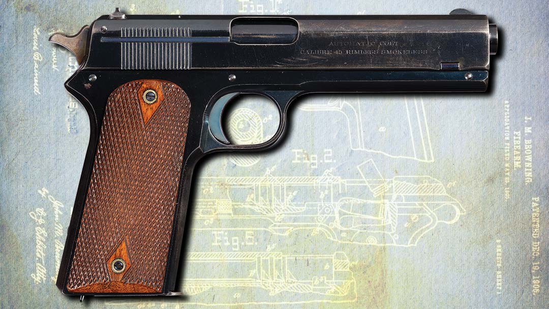 Exceptionally-Fine-Documented-Colt-Model-1905-Military-Semi-Automatic-Pistol-with-Factory-Letter