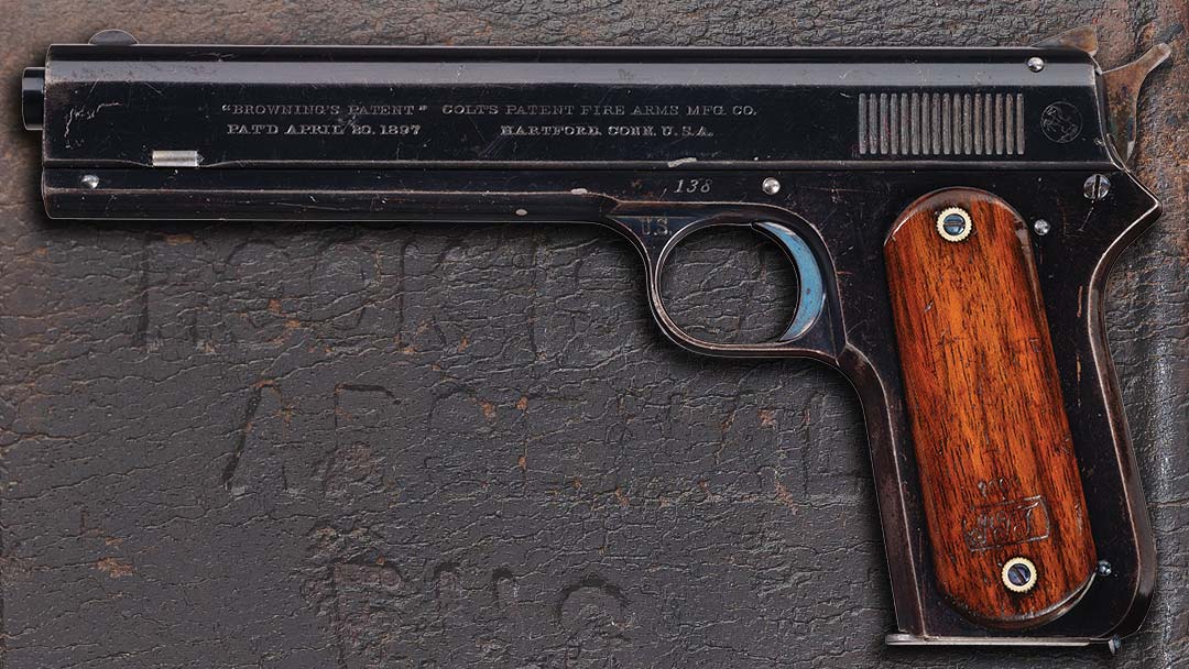 First-U.S.-Army-Contract--U.S.-Colt-Model-1900-Sight-Safety-Semi-Automatic-Pistol-with-Holster-and-Factory-Letter