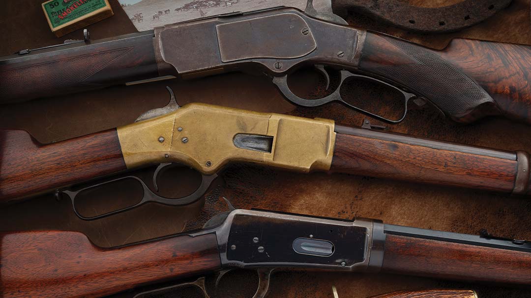 Three-iconic-Winchester-rifles