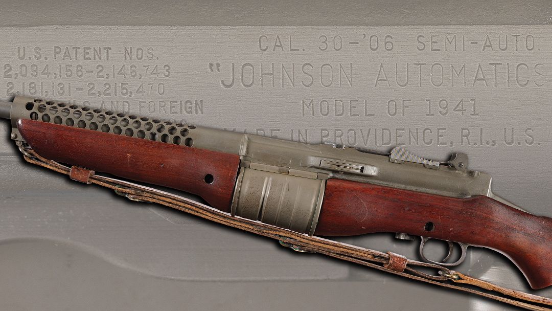 The M1941 Johnson Rifle Goes to War | Rock Island Auction