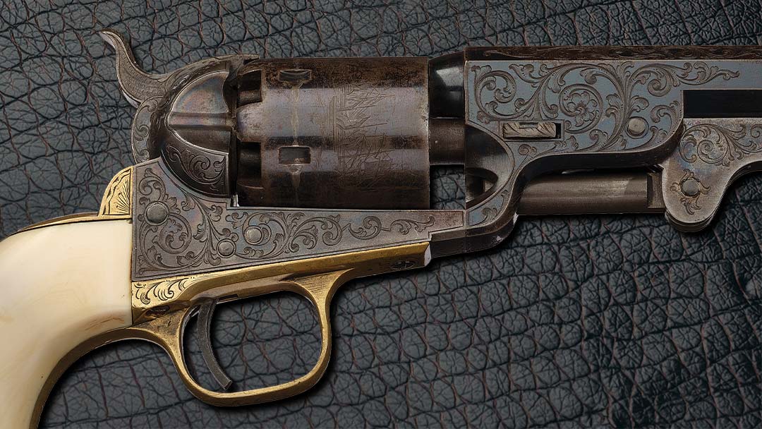 Late-Vine-Scroll-Factory-Engraved-Colt-Model-1851-Navy-Percussion-Revolver