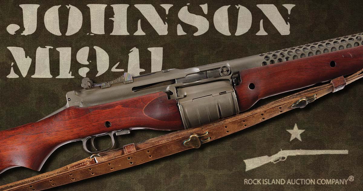 The M1941 Johnson Rifle Goes to War