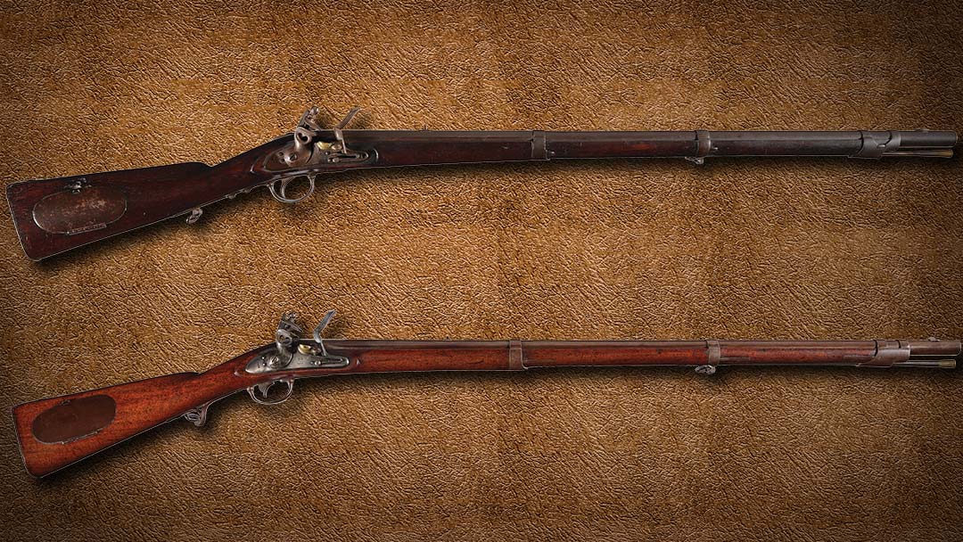 Model-1817-flintlock-common-rifle-and-Model-1814-predecessor