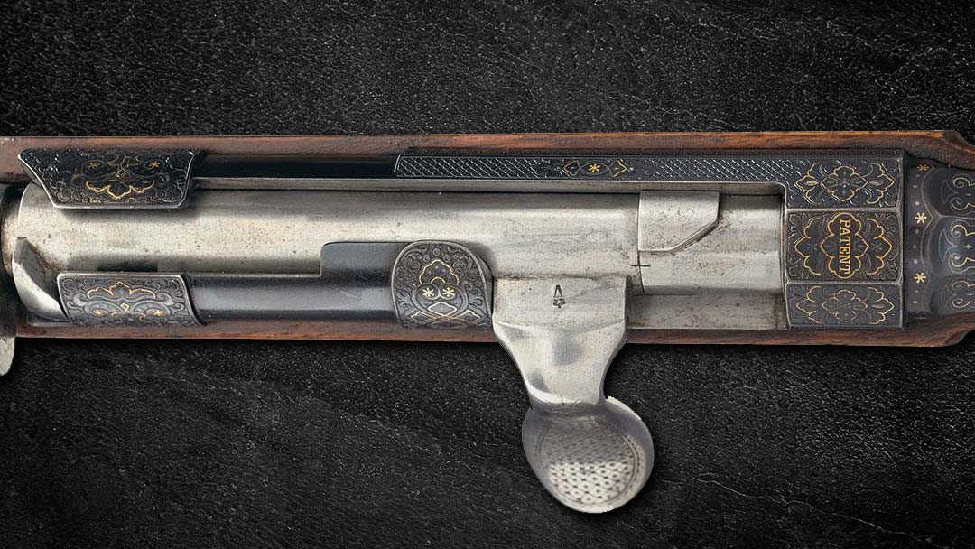 carved-engraved-and-gold-inlaid-f-v-dreyse-bolt-action-rifle