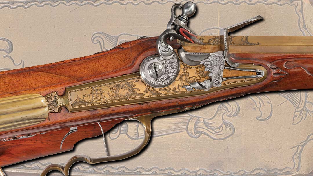 engraved-and-relief-carved-ja-maerckl-flintlock-sporting-rifle