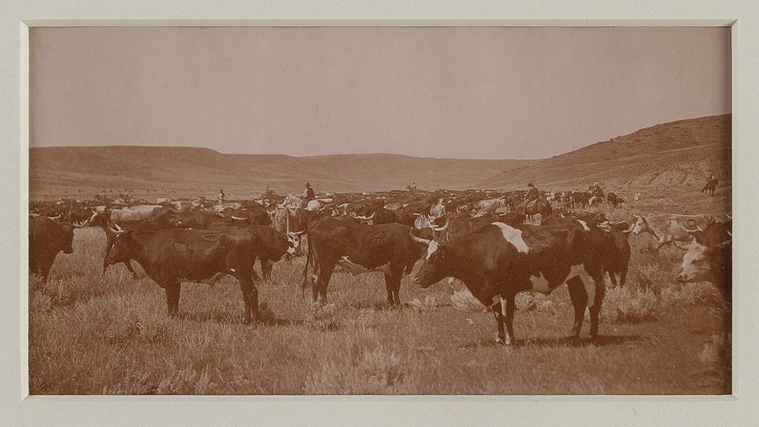 framed-print-of-la-huffmans-the-mill-iron-rawhide