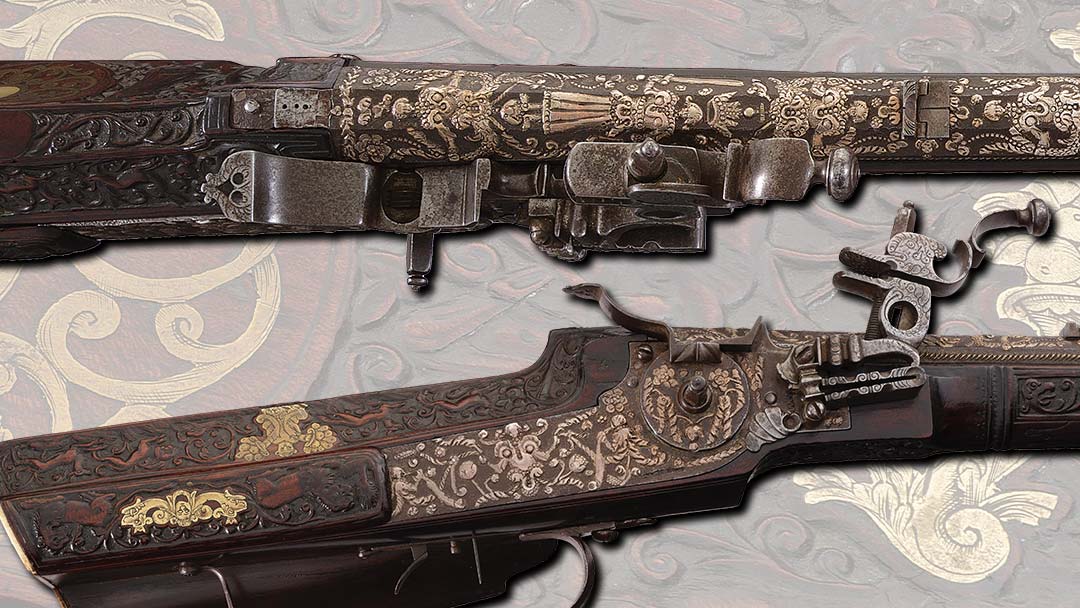 relief-carved-and-17th-century-austrian-wheellock-sporting-rifle