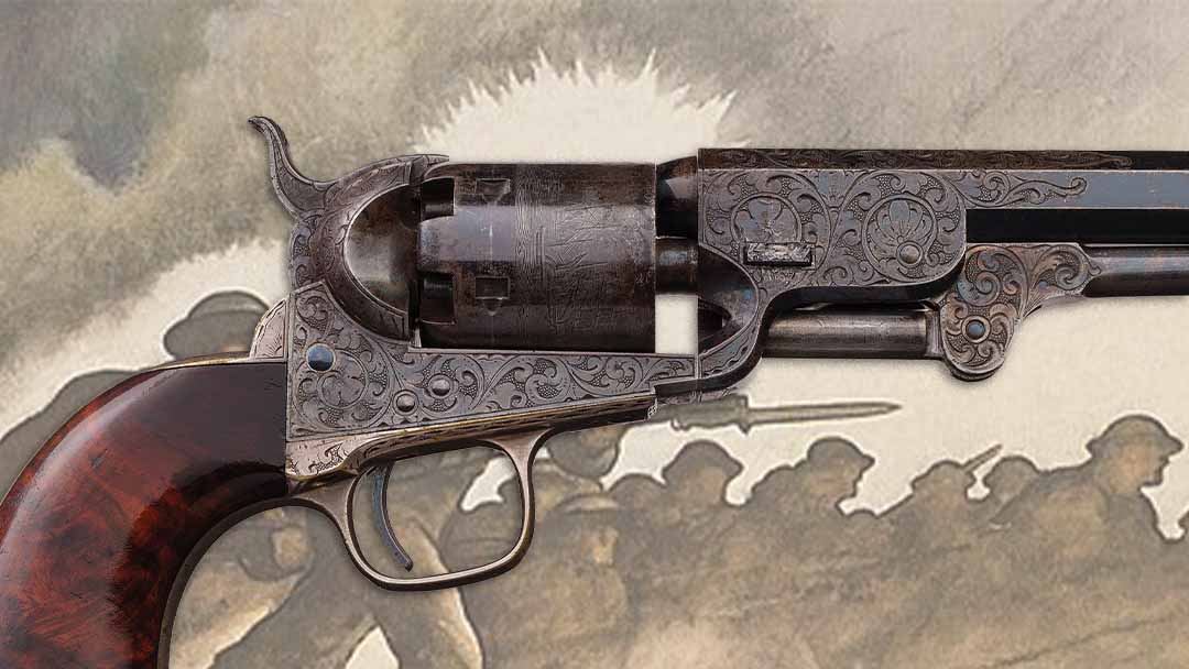 Factory-engraved-Colt-1851-Navy-lot-219