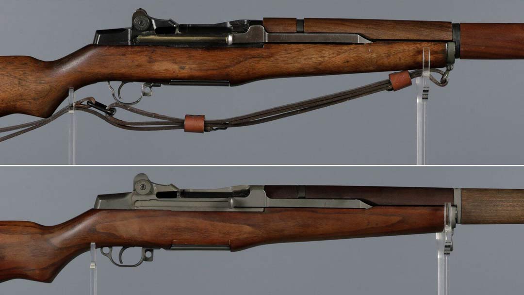 Two-US-M1-Garand-Semi-Automatic-Rifles