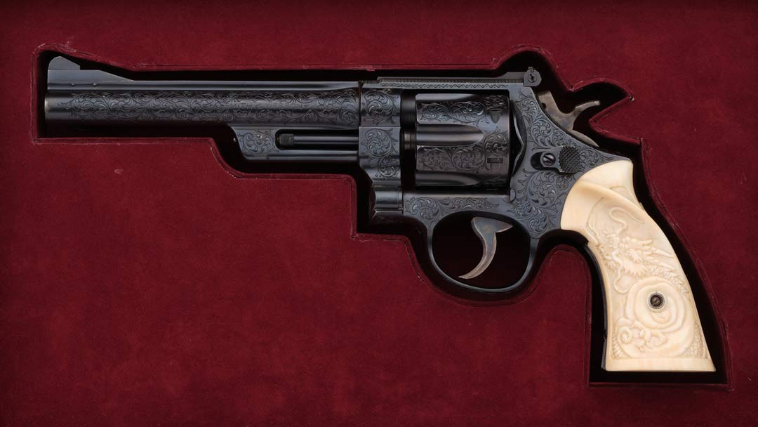 engraved-smith-wesson-premodel-27-revolver