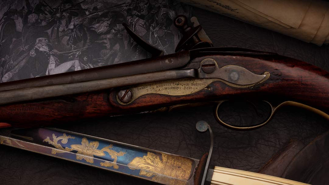 British-Long-Sea-Service-Flintlock-Pistol-Inscribed-as-Owned-by-Notorious-Traitor-Benedict-Arnold