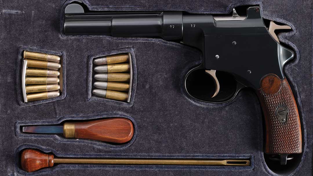 Cased-Serial-Number-17-Steyr-Mannlicher-Model-1894-Semi-Automatic-Pistol-with-Extra-6-5mm-Barrel