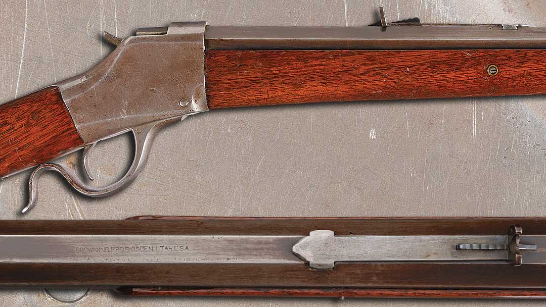 Desirable-and-Historically-Significant-Browning-Bros-1879-Patent-Model-1878-Single-Shot-Rifle-3046