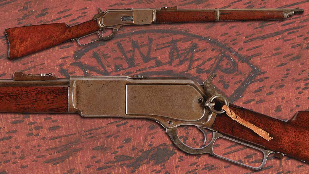 Documented-Northwest-Mounted-Police-Winchester-Model-1876-Lever-Action-Carbine