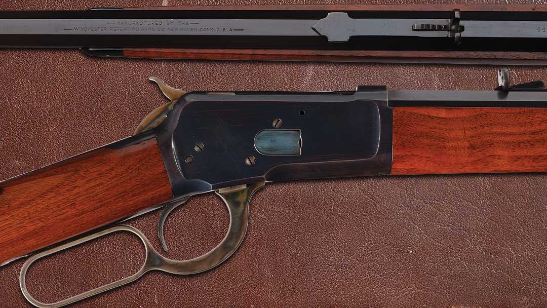 Rare-Antique-Special-Order-Winchester-Model-1892-Lever-Action-Rifle-in--44-WCF