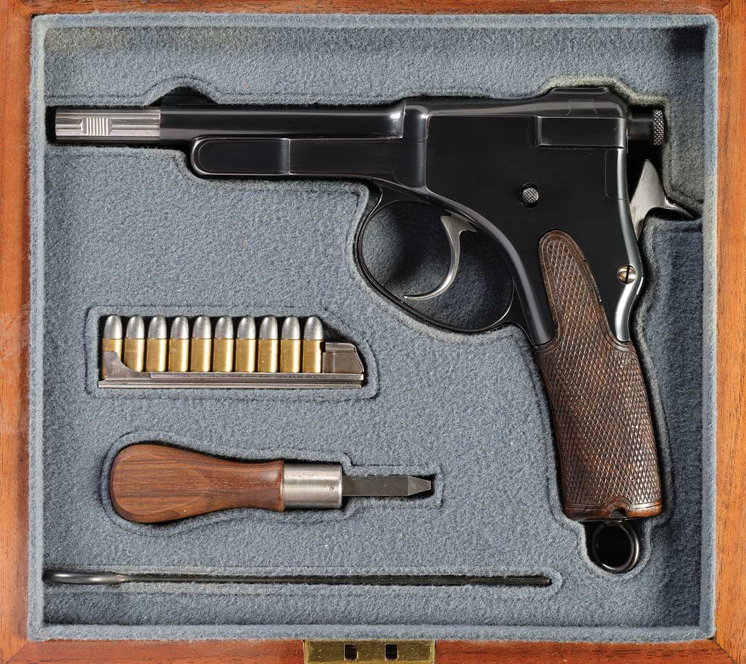 Rare-Prototype-Serial-Number-7-Austro-Hungarian-Krnka-Semi-Automatic-Pistol