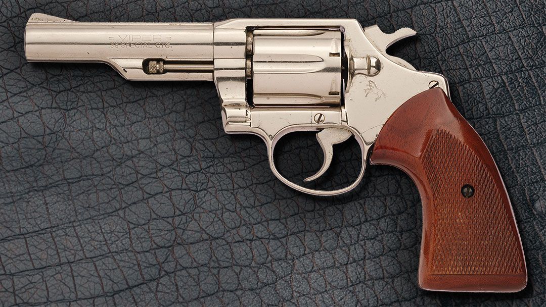 nickel-colt-viper-double-action-revolver