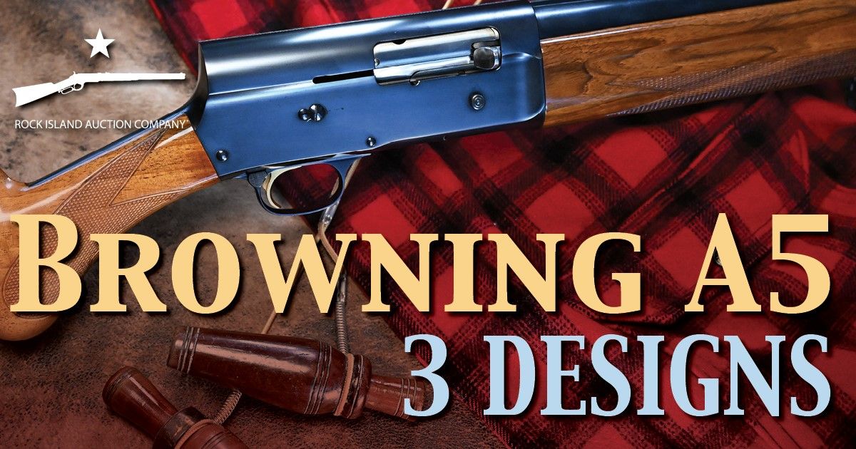 Browning Auto 5 : One Design, Three Shotguns