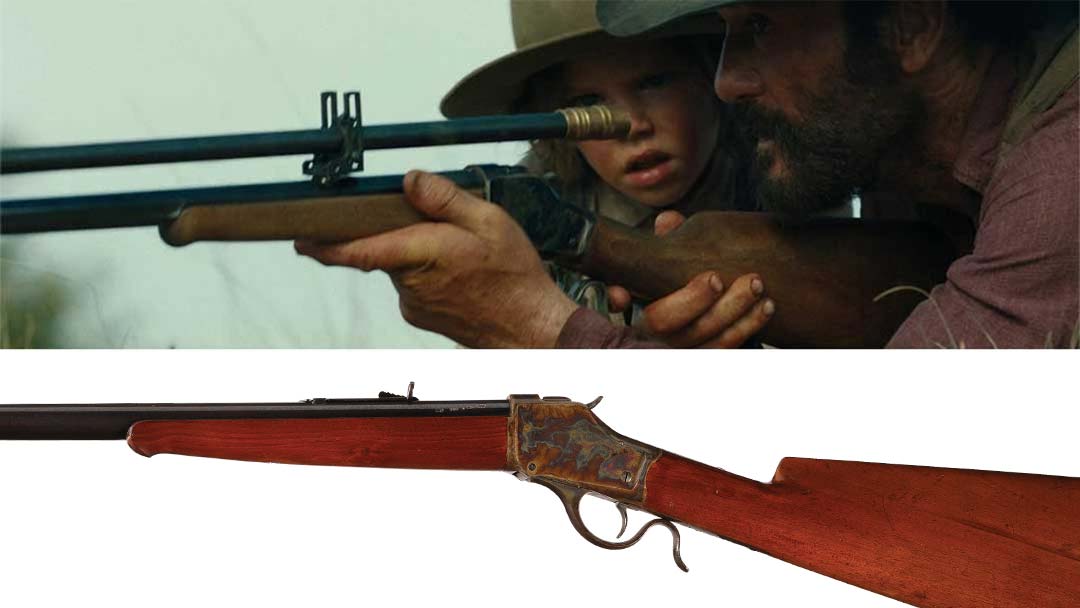 Dutton-Family-Tree-rifle-the-Antique-Winchester-Model-1885-High-Wall-Single-Shot-Rifle