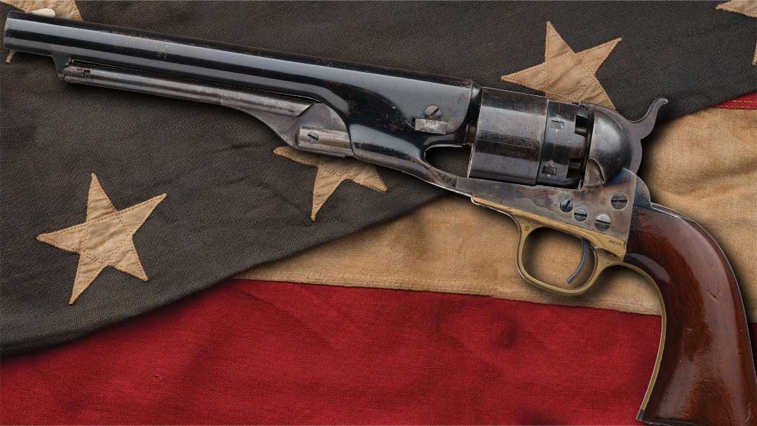 Exceptional-Civil-War-Era-Civilian-Colt-Model-1860-Army-Percussion-Revolver