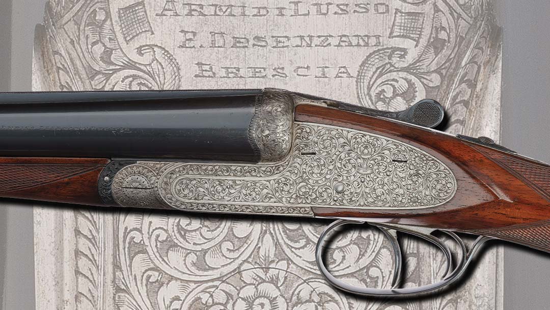 Factory-Engraved-Laboratories-Armi-Desenzani-Sidelock-Double-Barrel-Shotgun