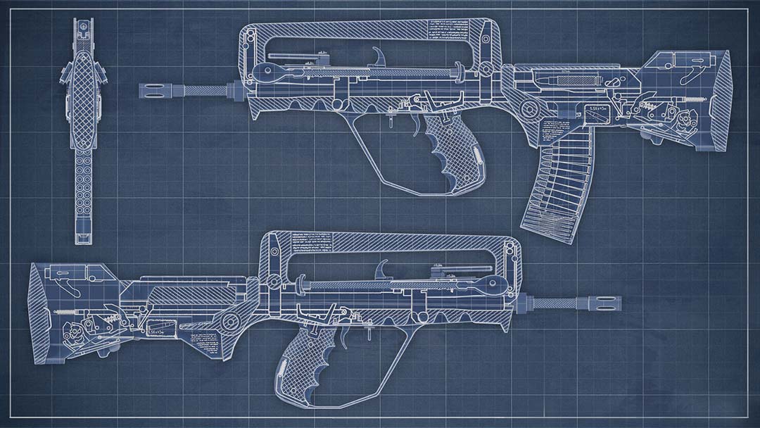 Famas-Lever-Delayed-Blowback-Action