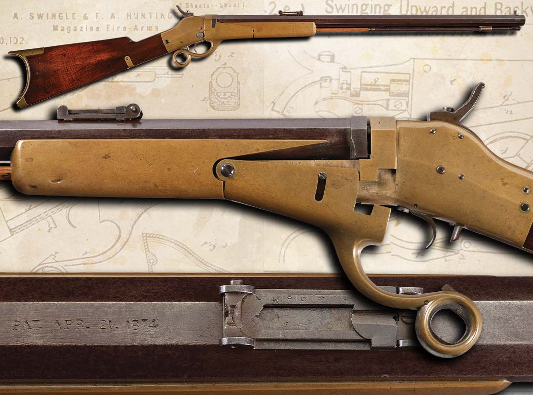 Prototype-Swingle---Huntington-Model-1874-Lever-Action-Rifle