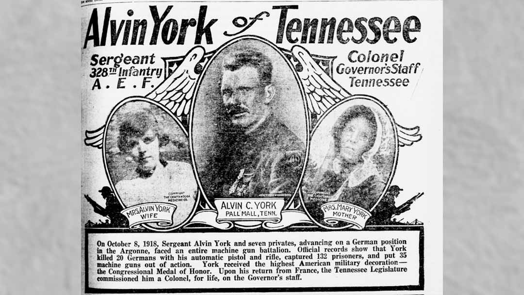 Alvin-York-in-newspaper